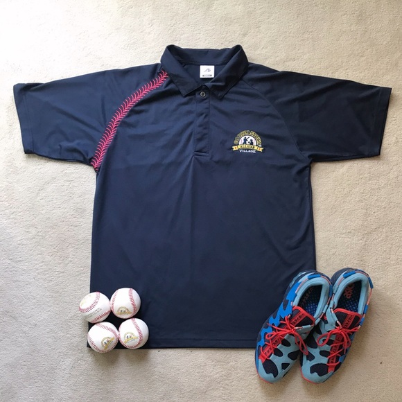 Cooperstown Other - Cooperstown All Star Village Navy Blue Polo